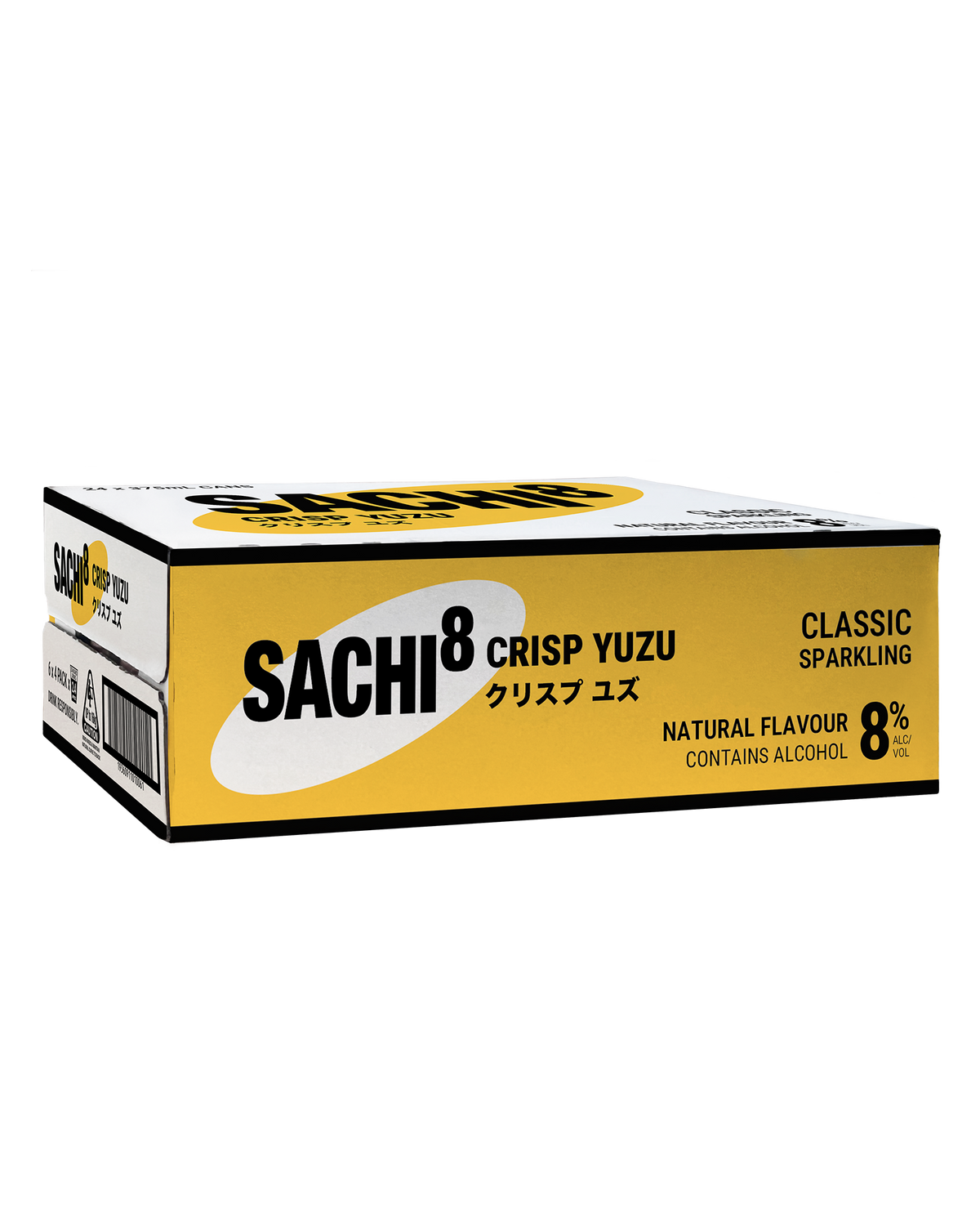 Sachi8 Crisp Yuzu Cans 24 x 375mL