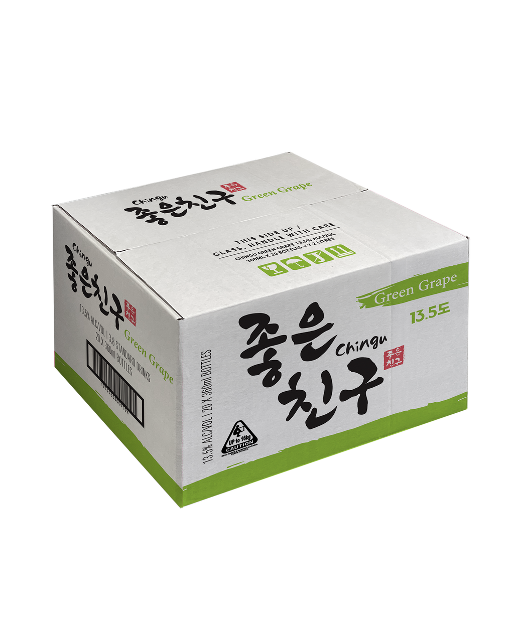 Chingu Green Grape 20 x 360mL