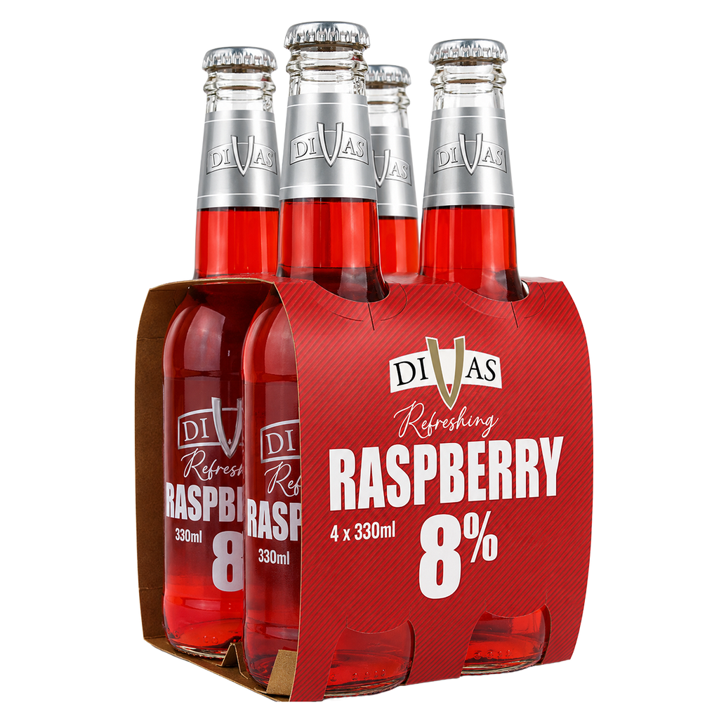 Divas Raspberry Premix 24 x 330mL