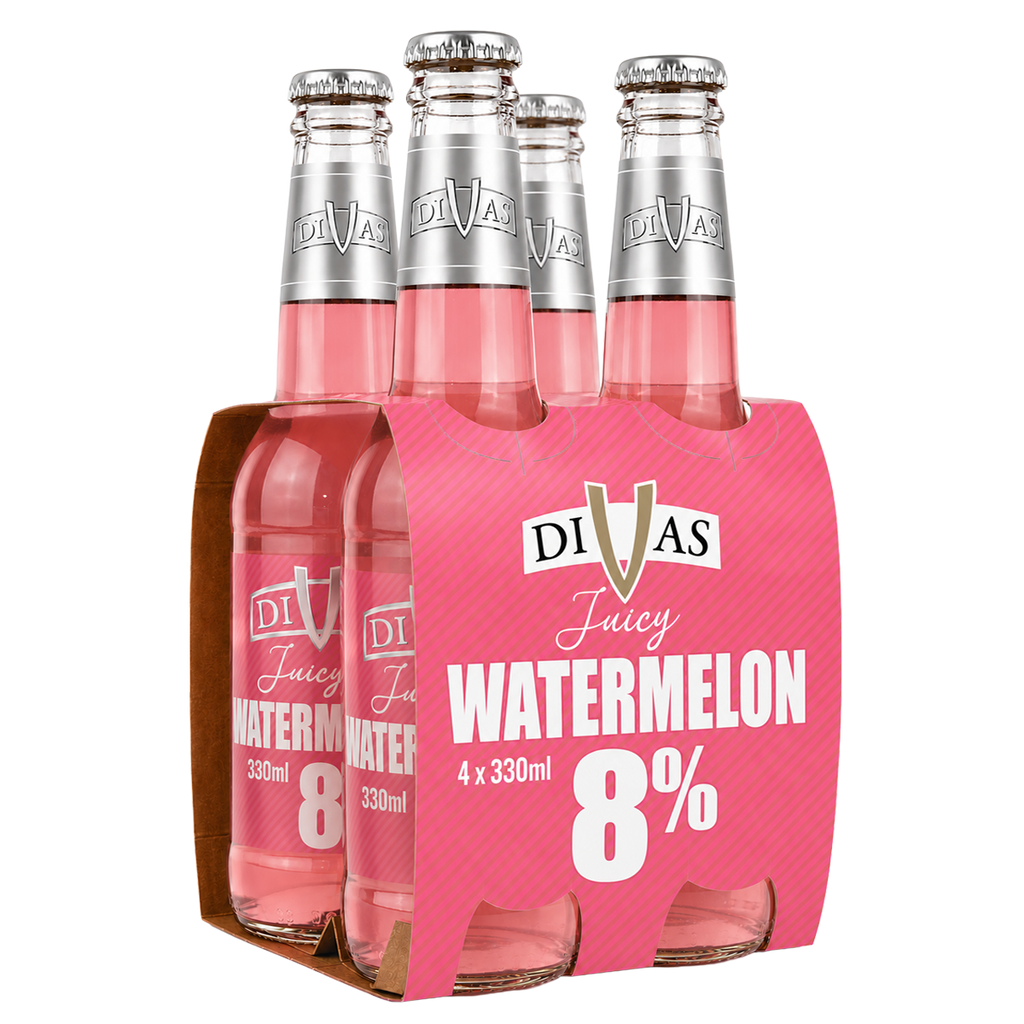 Divas Watermelon Premix 24 x 330mL