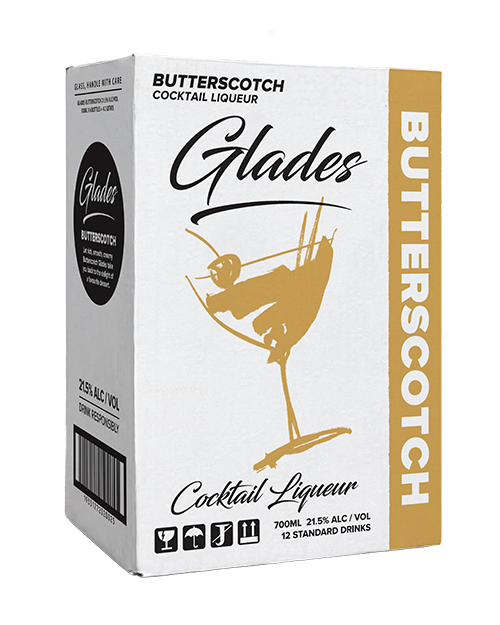 Glades Butterscotch Cocktail Liqueur 6 x 700mL