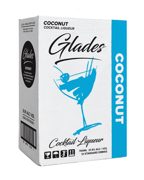 Glades Coconut Cocktail Liqueur 6 x 700mL
