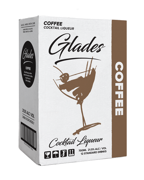 Glades Coffee Cocktail Liqueur 6 x 700mL