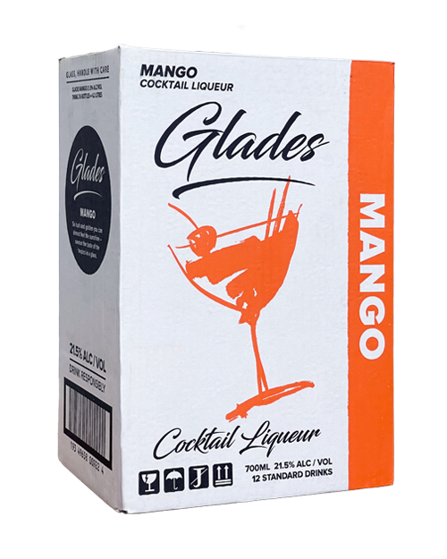Glades Mango Cocktail Liqueur 6 x 700mL