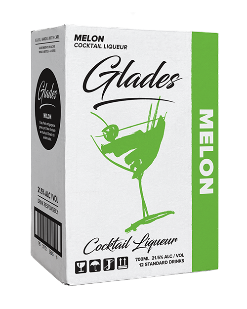 Glades Melon Cocktail Liqueur 6 x 700mL
