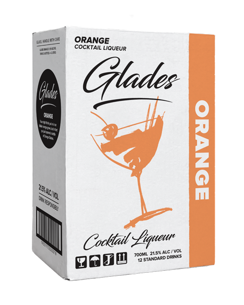 Glades Orange Cocktail Liqueur 6 x 700mL