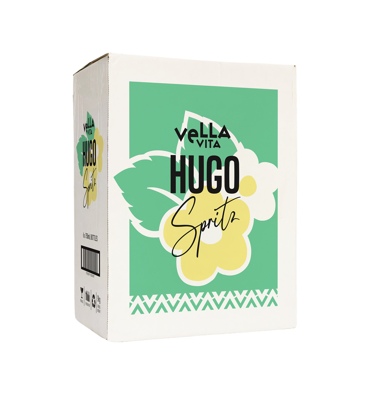Vella Vita Hugo Spritz Bottles 6 x 750mL