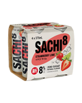Sachi8 Strawberry Lime Zero Sugar Cans 24 x 375mL