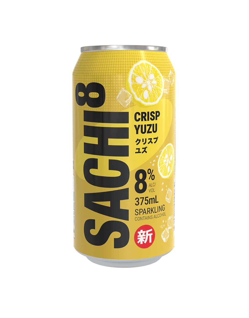 Sachi8 Crisp Yuzu Cans 24 x 375mL