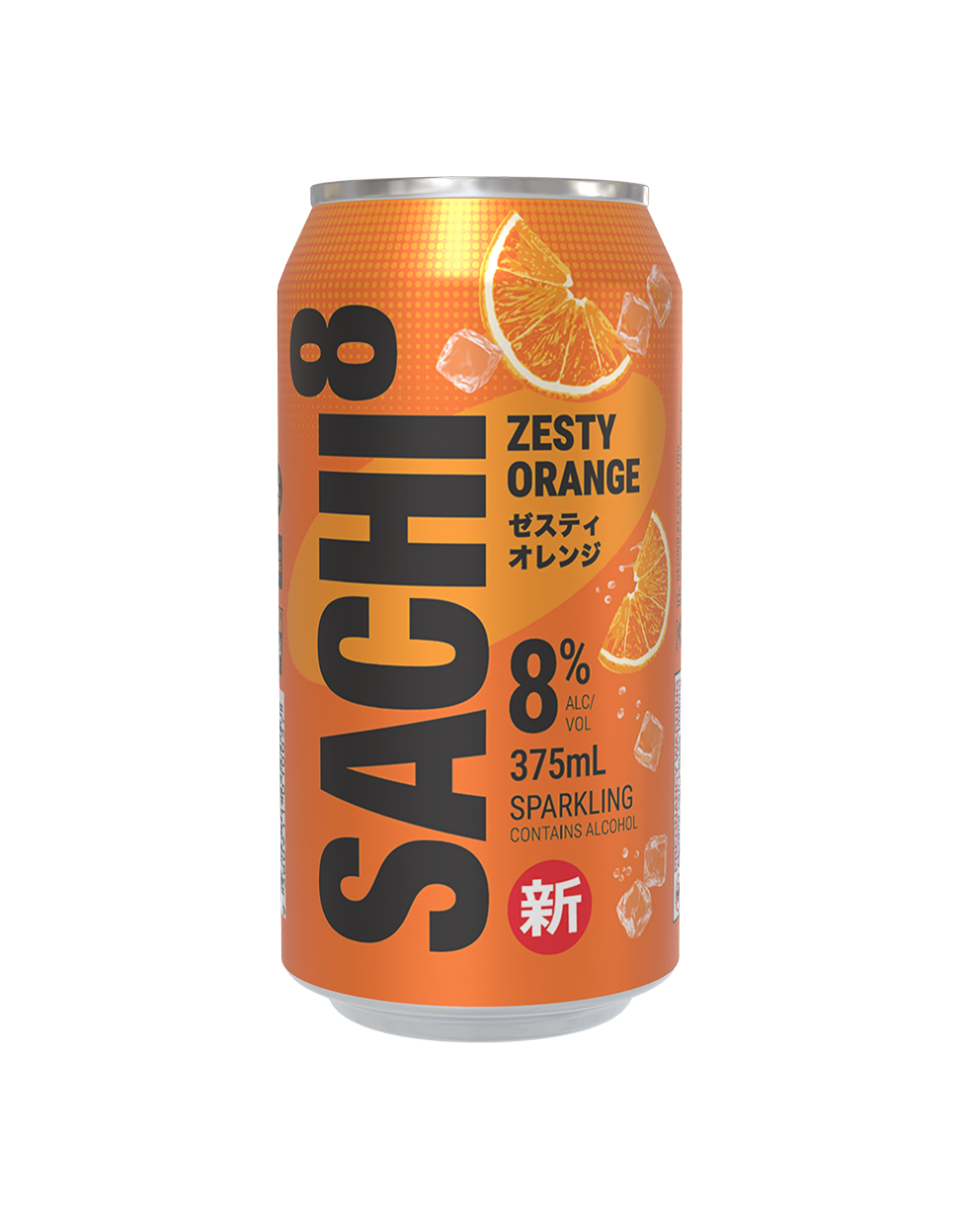 Sachi8 Zesty Orange Cans 375mL
