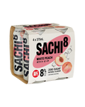 Sachi8 White Peach Zero Sugar Cans 24 x 375mL